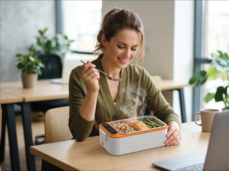 ظرف غذای برقی و شارژی برند Porodo مدل Lite Lunch