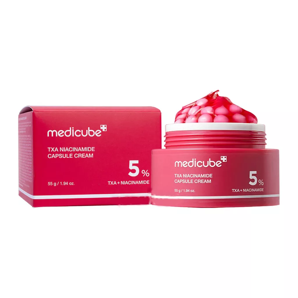کرم کپسولی ضد لک ترانگزامیک اسید و نیاسینامید مدی کیوب Medicube