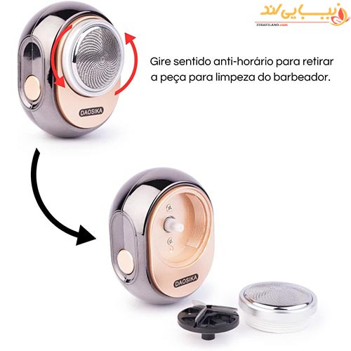 مینی ریش تراش شیور شارژی قابل حمل DAOSIKA