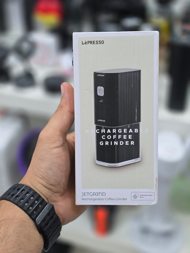 آسیاب قهوه شارژی LePresso مدل JETGRIND