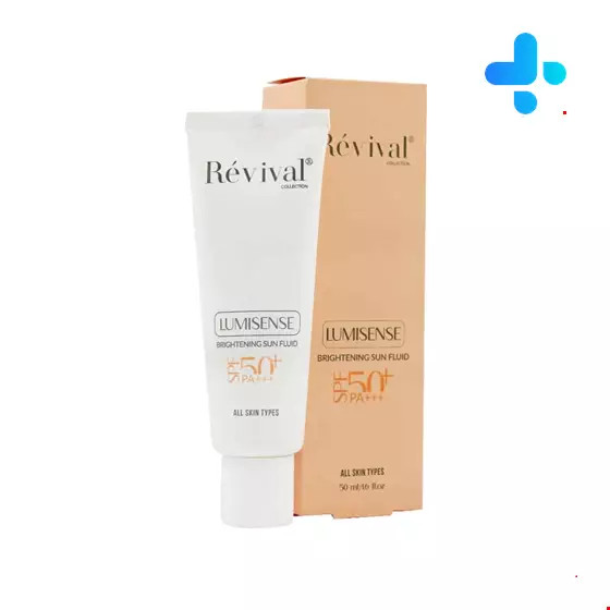 فلوئید ضد آفتاب روشن کننده SPF50 کلکسیون رویوال 50 میلی لیتری